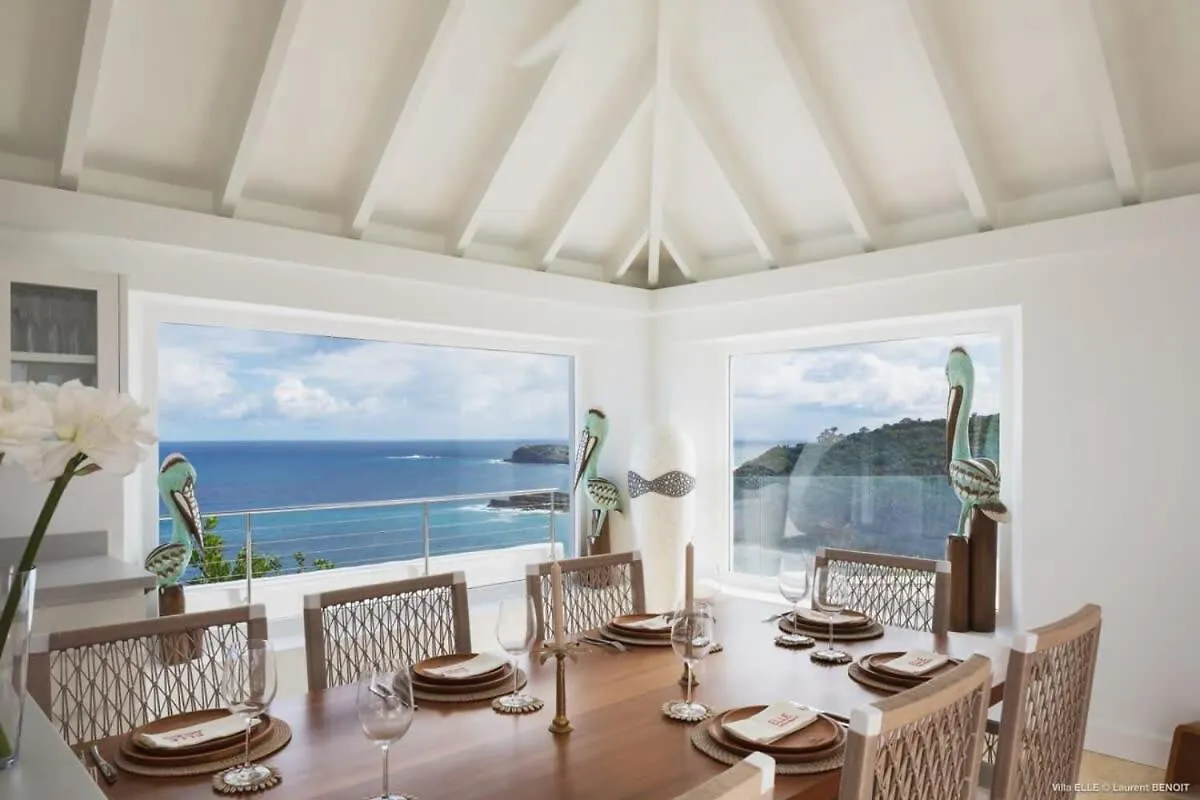 Charming Vibrant Villa With Breathtaking Views St. Barthelemy