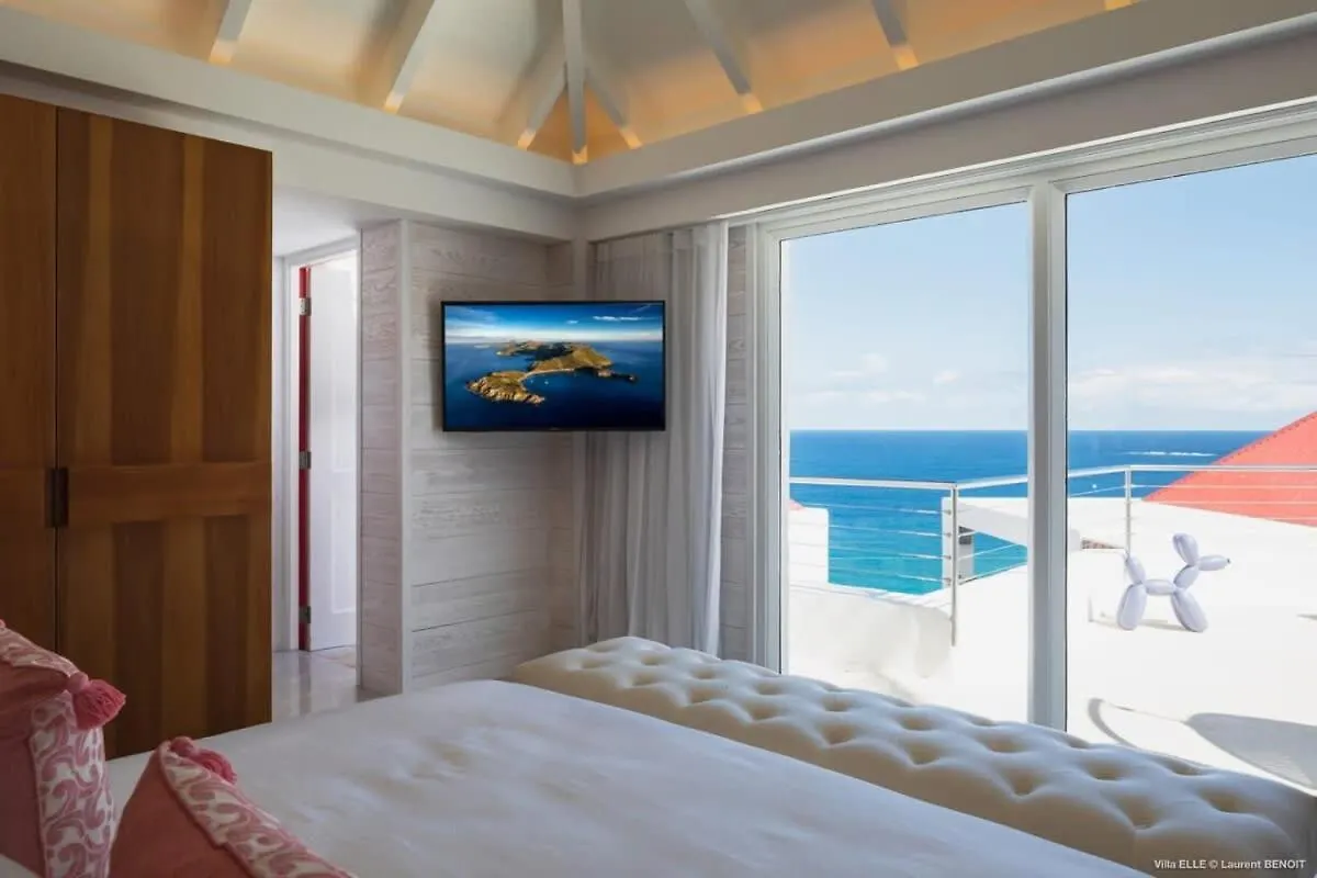 Charming Vibrant Villa With Breathtaking Views St. Barthelemy